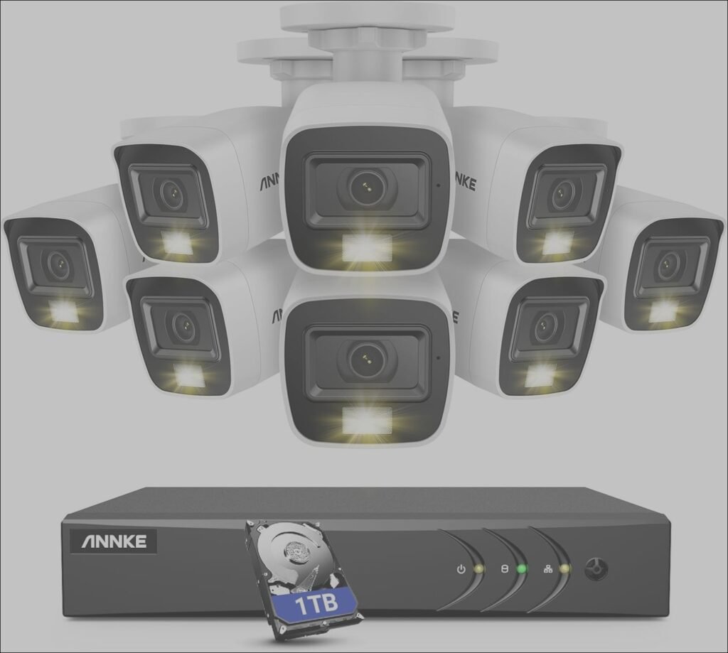 Transform Your Home Security: Uncover the Power of the ANNKE 3K Lite Camera System – Advanced Wired Surveillance with 8 1080P Cameras, H.265+ Compression, 1TB Hard Drive, and AI DVR | Comprehensive Review ANNKE Home Wired Camera Security System with Audio: 8CH 3K Lite H.265+ AI DVR, 1 TB Hard Drive, 8 X 1080P Cameras | Review- 2024
