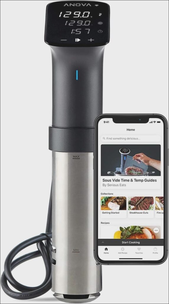 Anova Culinary Sous Vide Precision Cooker Pro: 1200 Watts, Black and Silver | Review- 2025 Anova Culinary Sous Vide Precision Cooker Pro: 1200 Watts, Black and Silver | Review- 2024