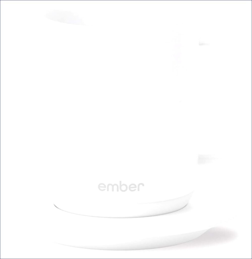 Ember Temperature Control Smart Mug: 10 Ounce, 1-hr Battery Life, White | Review- 2024