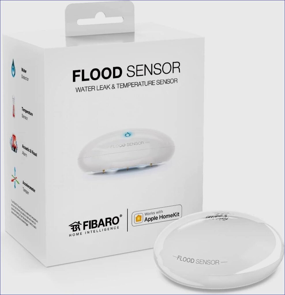 Protect Your Home from Water Damage: Fibaro FGBHFS-101 Flood & Temperature Sensor Review – 2025 Fibaro FGBHFS-101 Flood: Water & Temperature Sensor, Homekit enabled, white | Review- 2024