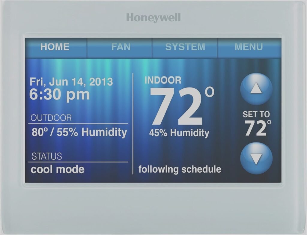 Honeywell TH9320WF5003 Wi-Fi 9000 Color Touch Screen Programmable Thermostat: 3.5 x 4.5 Inch, Requires C Wire | Review- 2024