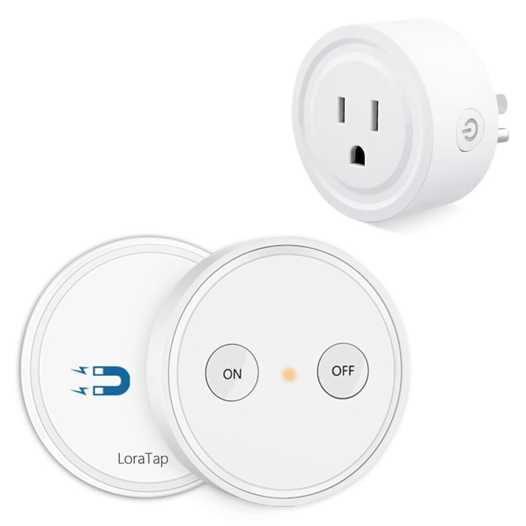 Unleash Exceptional Control and Convenience: LoraTap Mini Remote Control Outlet Plug Adapter Review – 656ft Range, No Hub Needed, 10A/1100W Power Capacity, Plus 2-Year Warranty! LoraTap Mini Remote Control Outlet Plug Adapter: 656ft range, no hub required, 10A/1100W, 2 years warranty | Review- 2024