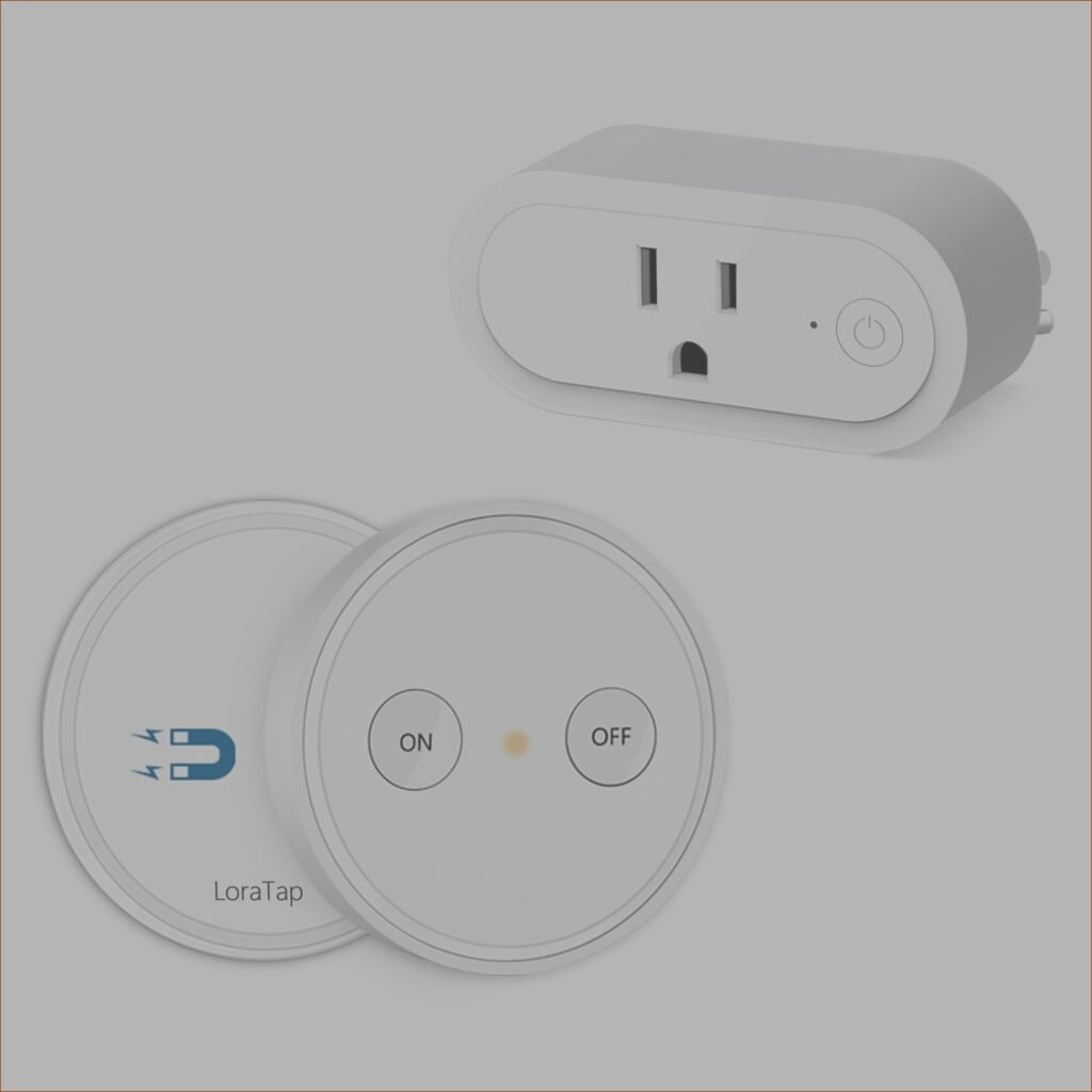 LoraTap Remote Control Outlet Plug Adapter: 656ft range, no hub required, 16A/1760W, white | Review- 2024