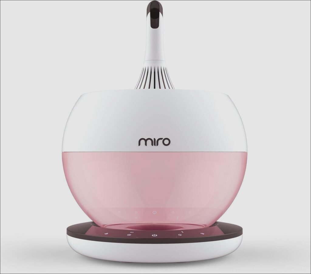 MIRO-NR08M Completely Washable Modular Sanitary Humidifier: Large room, easy to clean, touch control, powerful humidification | Review- 2024