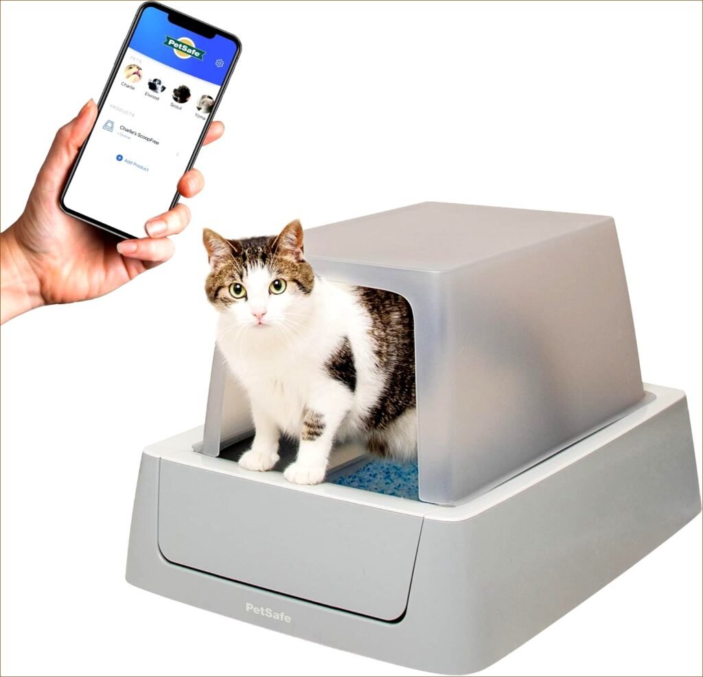PetSafe ScoopFree Crystal Smart Self-Cleaning Cat Litter Box: WiFi & App Enabled, Hands-Free Cleanup, Superior Odor Control | Review- 2024