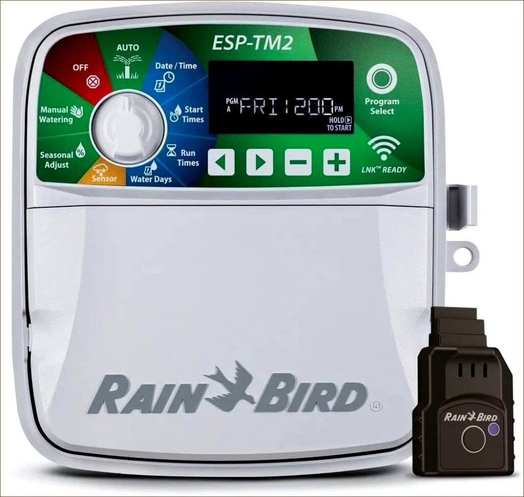 Rain-Bird ESP-TM2 Indoor Outdoor Irrigation WiFi Zone Controller Timer Box: Upgrade module for 8 zone sprinkler system | Review- 2024