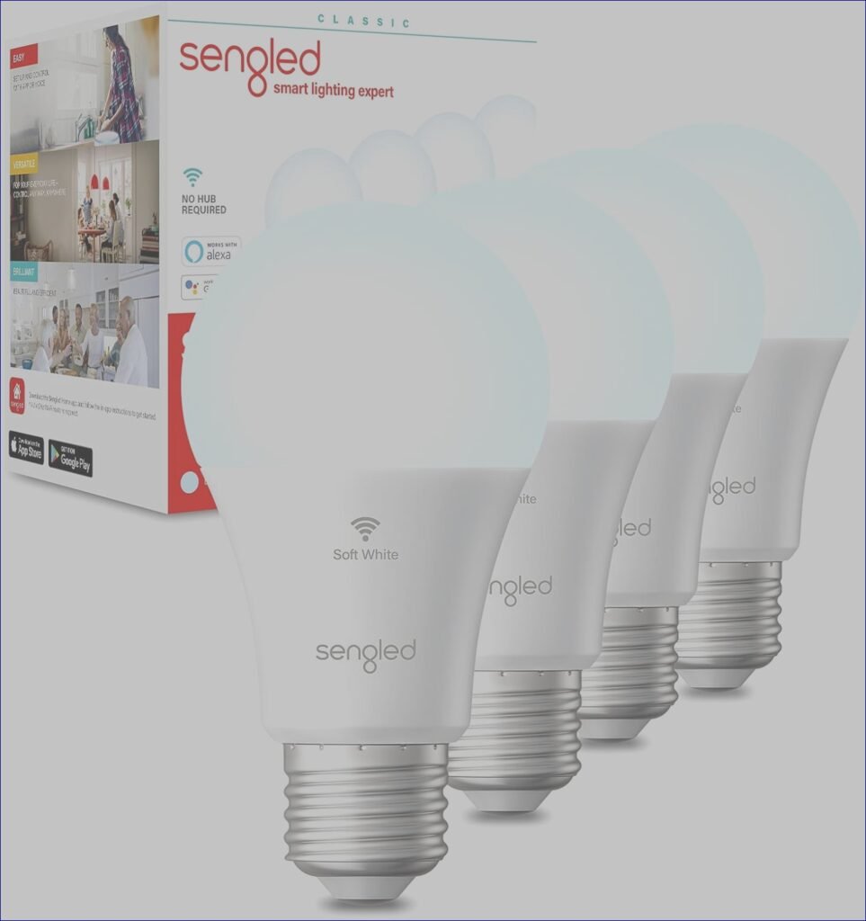 Sengled Alexa WiFi Light Bulb: Smart, A19 daylight, 800LM, 60W equivalent, 4 count | Review- 2024