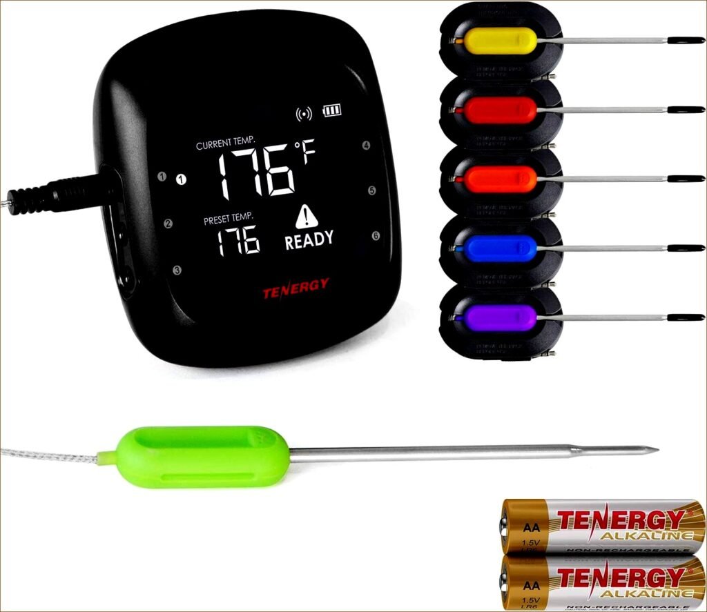 Tenergy Solis Digital Meat Thermometer: APP controlled, wireless, Bluetooth, 6 probes, carrying case | Review- 2024