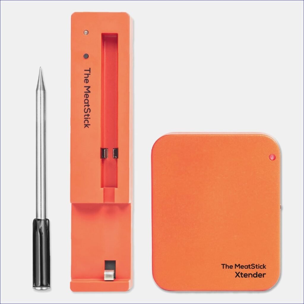 The MeatStick Xtender Set: Smart wireless meat thermometer, 300ft range, Bluetooth | Review- 2024