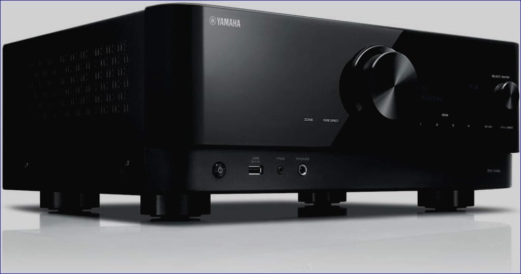YAMAHA RX-V4A 5.2-Channel AV Receiver: MusicCast, 5.2 channels | Review- 2024