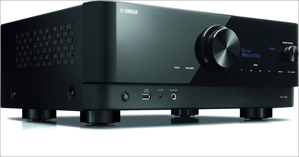 YAMAHA RX-V6A 7.2-Channel AV Receiver: MusicCast compatible, immersive sound quality | Review- 2024