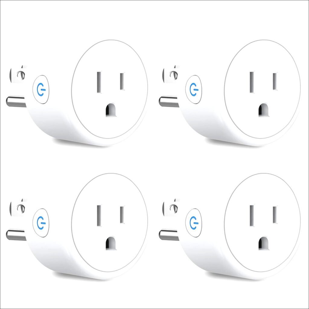 Aoycocr Smart Plugs That Work with Alexa Echo Google Home for Voice Control: Smart Home Mini WiFi Outlet, Timer Remote Control, 4 Pack, 2.4GHz Network | Review- 2025