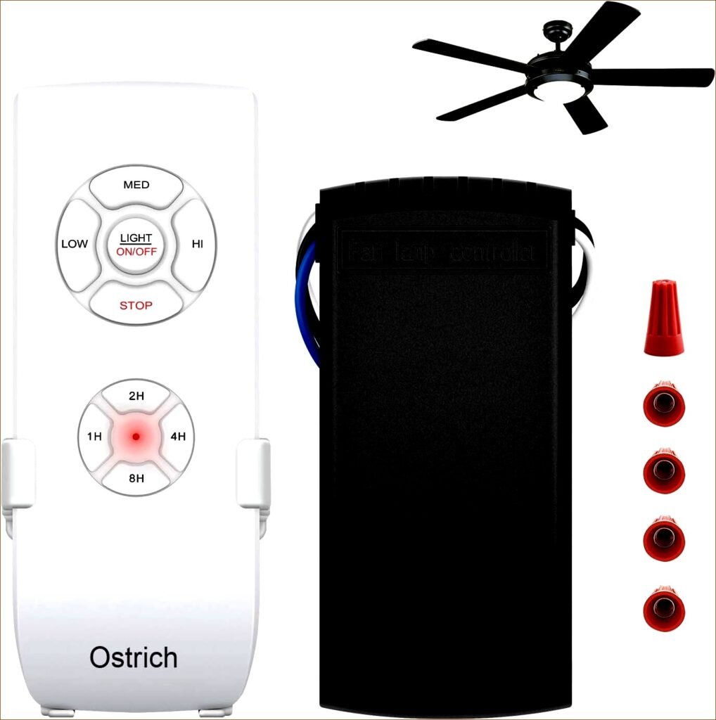 Ceiling Fan Remote Control Kit: WI-FI smart fan control, timing, wireless control, Amazon Alexa | Review- 2025