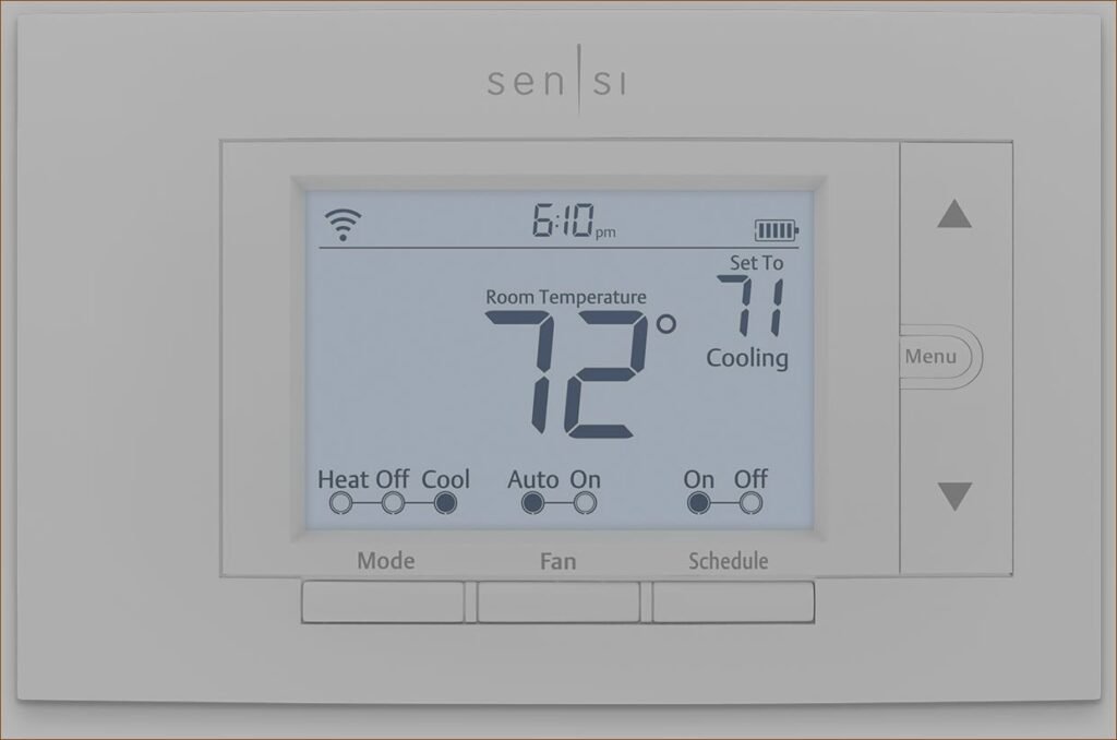Emerson Sensi Wi-Fi Smart Thermostat for Smart Home: Pro version, works with Alexa, Energy Star certified | Review- 2025