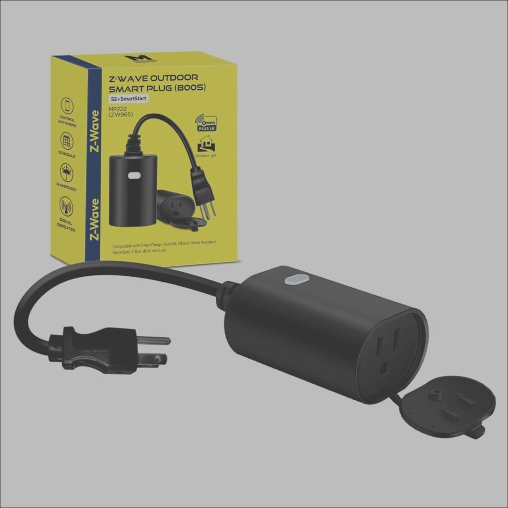 Minoston Zwave Outlet Plug: Outdoor Z-Wave LR, IP65 Weather-Resistant, Built-in Repeater | Review- 2025