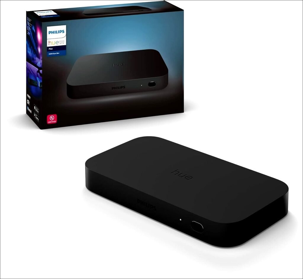 Philips Hue Play HDMI Sync Box: Requires Hue Bridge, supports Dolby Vision, 4K, control with app | Review- 2025