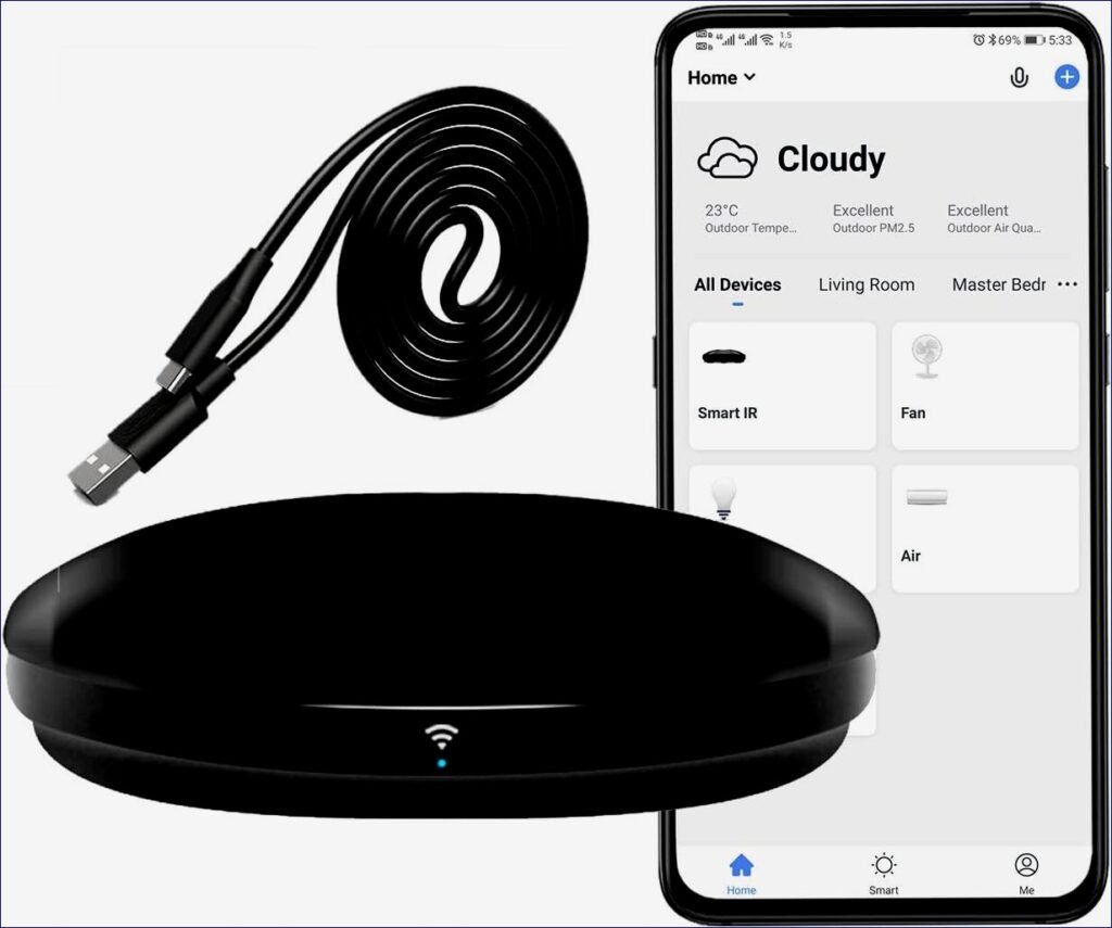 Smart IR Remote Control: All in One IR Blaster, Compatible with Alexa, Google Assistant | Review- 2025