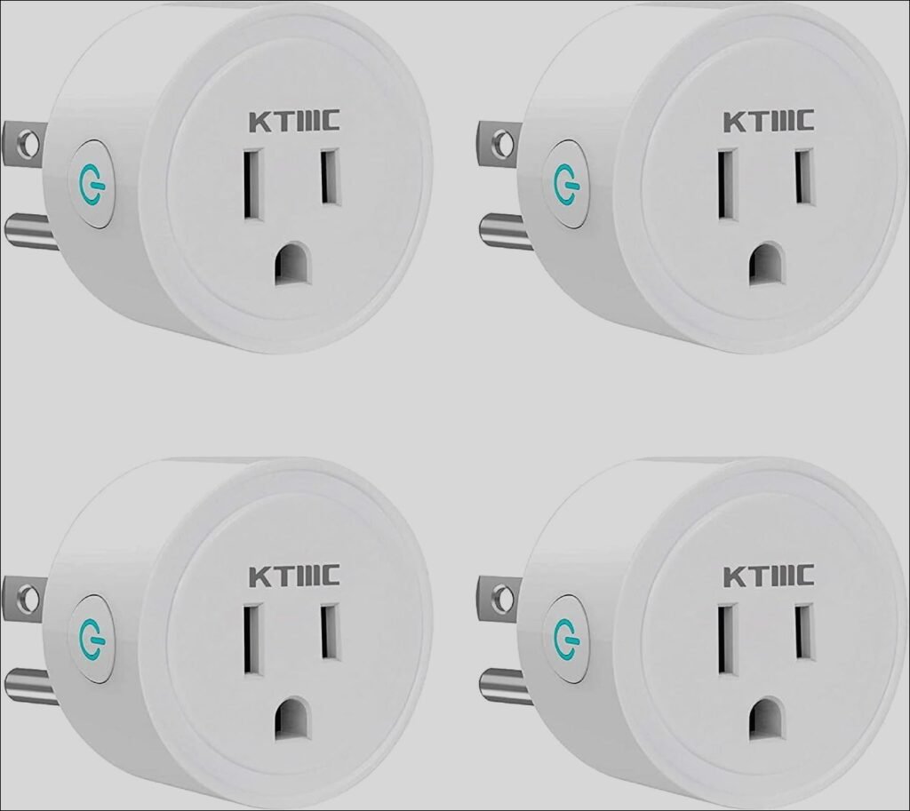 Smart plug 4 Packs: KTMC Mini Wifi Outlet, Compatible with Alexa, Google Home, Remote Control | Review- 2025
