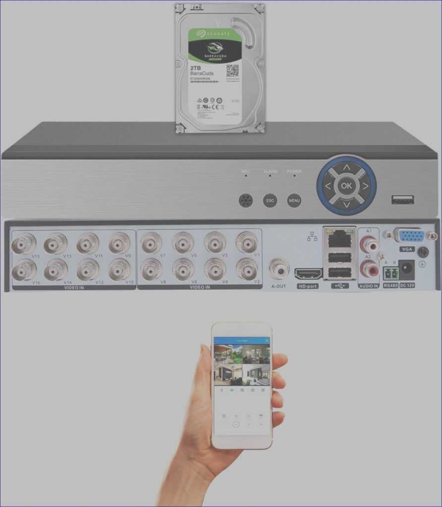 Unlock Unmatched Peace of Mind: Comprehensive Review of the ANNKE 3K Lite Camera System – Featuring the Evertech 16 Channel H.265 Security DVR with 2TB Hard Drive for Crystal Clear 1080P Surveillance, Smartphone Access, and Advanced Motion Detection